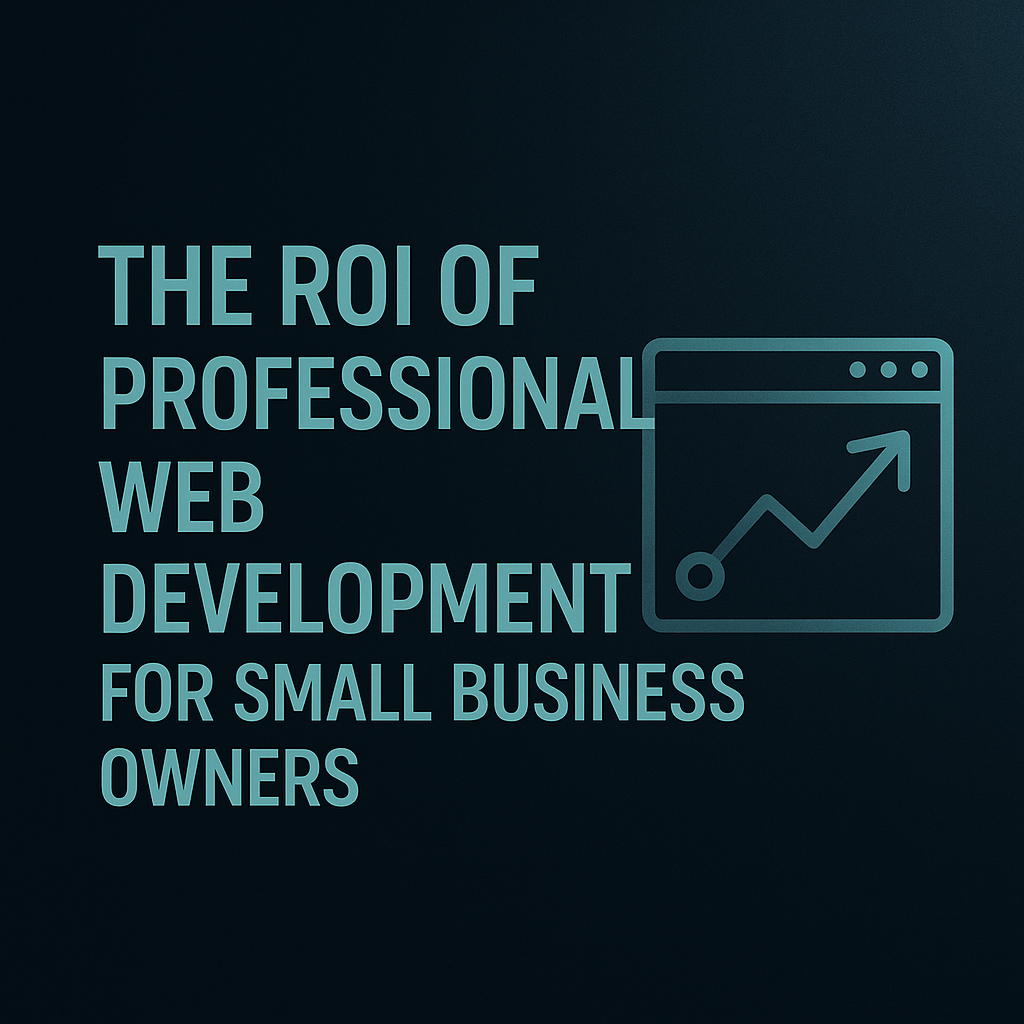 ROI of professional web development
