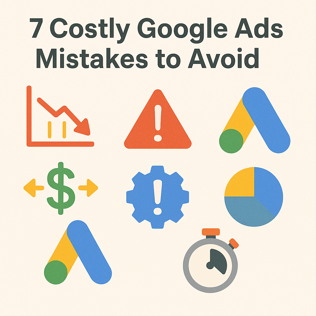 Avoid These 7 Costly Google Ads Campaign Mistakes That Drain Your Budget